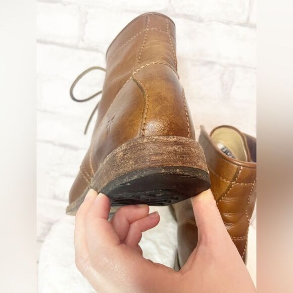 FRYE Men’s Tyler Lace-Up Boots Leather - Picture 8 of 12